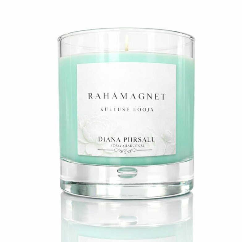 Tooted sojavaha küünal rahamagnet 1x1